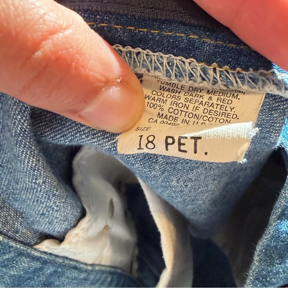 Lee Blue Denim Jean skirt